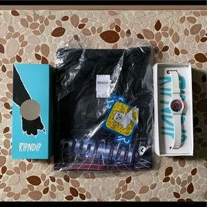 RipNDip t shirt and watch combo